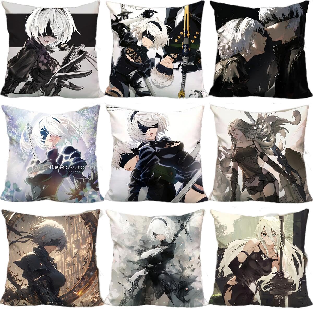 Amazon.co.jp: 抱き枕 ニーア オートマタ クッション ヨルハ二号B型 2B